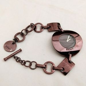 DKNY Ladies Bronze/Brown Plated watch